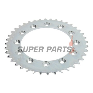 Πίσω γρανάζι -JT- JTR245/2,40, 40 δόντια, ατσάλινο, Gilera RC 600 1989-1992, Honda CB 250 1982-1984, 1996-2001, NSR 250 1986-1987, NX 250 1988-1990, VTR 250 1998, 2009-2012, VTZ 250 1988, XL 350 1984-1987, XL 500 1979-1981, XL 600 1983-1987