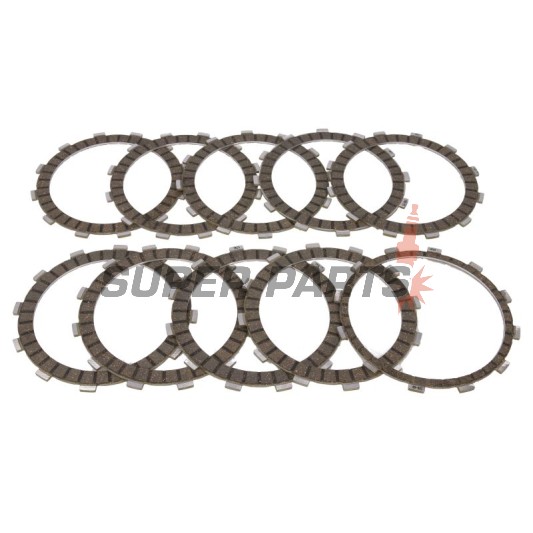 Σετ δίσκων συμπλέκτη -TRW- MCC561-10, Aprilia Shiver 750/GT ABS & Dorsoduro 750/Factory ABS (2007-2016)