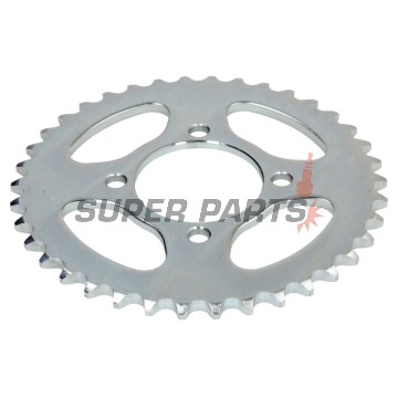 Πίσω γρανάζι -JT- JTR211,38, 38 δόντια, ατσάλινο, Honda C 50 1992-1997, C 90 1981, 1984-2000, 2002