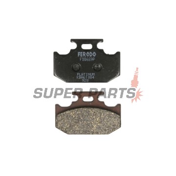 Τακάκια φρένων -FERODO- FDB659P, Kawasaki KX, Suzuki DR/RM, Yamaha TT/WR/YZ 125-650 1989-2002