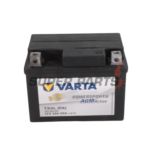 Μπαταρία -VARTA- YTX4L-BS READY, 3Ah 12V