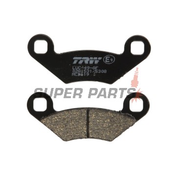 Τακάκια φρένων -TRW- MCB619, Polaris Sportsman 500 H.O./600/700 EFI/800 EFI (2002-2011)