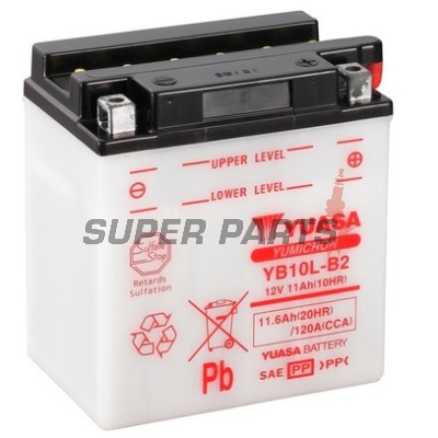 Μπαταρία -YUASA- YB10L-B2, 12Ah 12V