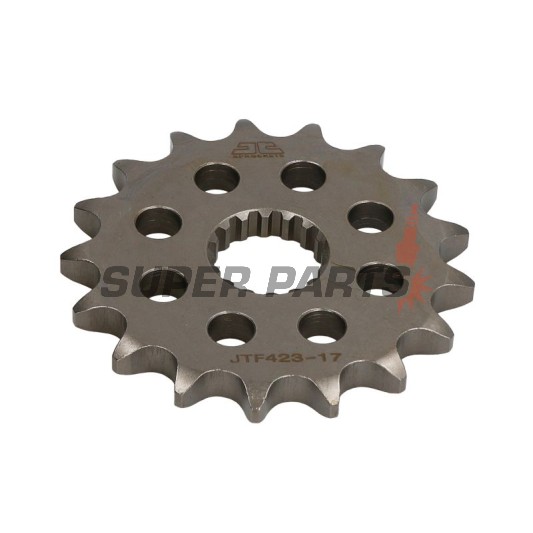 Μπροστινό γρανάζι -JT- JTF423,17, 17 δόντια, Suzuki GSX 1300 2007-2013, 2017, GSX 1340 2008-2016, GSX-R 1000 2009-2016
