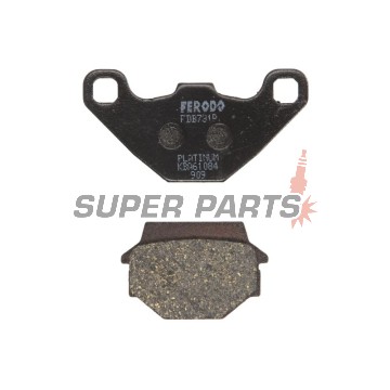 Τακάκια φρένων -FERODO- FDB731P, Aprilia MX 125 (2003-2007), RX 125 (2000-2001), Cagiva WMX 125 (1989), Husqvarna TC 510 & TE 510 (1990-1991)