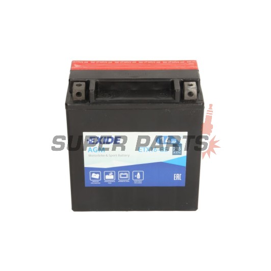 Μπαταρία -EXIDE- YTX16-BS, 14Ah 12V