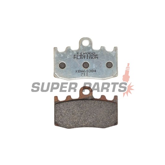 Τακάκια φρένων -FERODO- FDB2125P, BMW K 75/1200GT/1200LT/1200RS/1200R/1200S, R 850RT/1100S/1150RS/1150RT/1200R 1991-2012