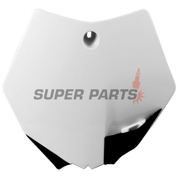 Μάσκα/πινακίδα αριθμού motocross -POLISPORT- λευκή, KTM SX, XC 65 1999-2015
