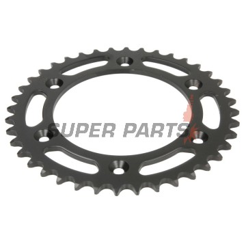Πίσω γρανάζι -JT- JTR210,40, 40 δόντια, ατσάλινο, Betamotor RR 125 2018-2021, RR 250 2013-2021, RR 400 2013-2016, RR 450 2013-2014, Honda CR 125 1983-2007, CR 250 1984-2008, CR 500 1984-2001, CRF 150 2003-2018, CRF 230 2003-2019