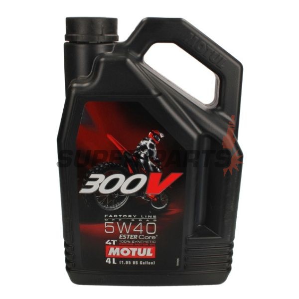 Λάδι κινητήρα -MOTUL- 5W40, πλήρως συνθετικό + εστέρας, 4L