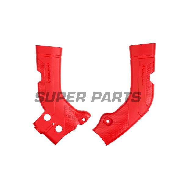 Προστατευτικά πλαισίου -POLISPORT- κόκκινα, HONDA CRF 250/450 2019-2021
