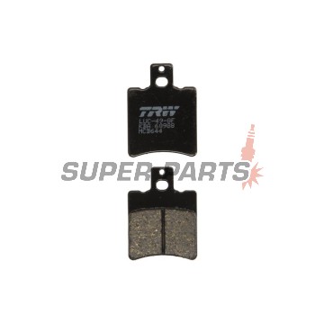Τακάκια φρένων -TRW- MCB644, Aprilia AF1 (1987-1991), RS/SR/Rally (1993-2006), Tuono/SX (2004-2007); Cagiva Aletta/Elefant/Dakar (1981-2000); KTM SX 60/65 (2000-2003); MBK Booster/Nitro/Ovetto (1994-2006); Yamaha Breeze (1995-2012); Piaggio DNA/GTX/Hexago
