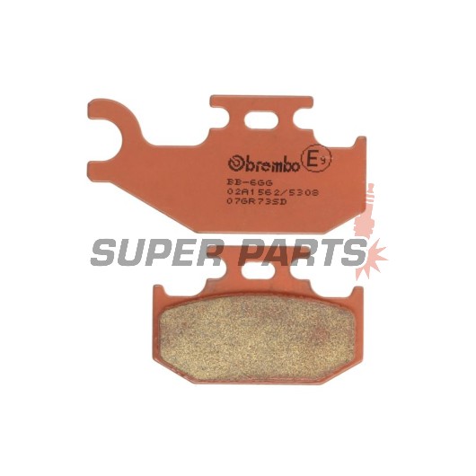 Τακάκια φρένων -BREMBO- 07GR73SD, Suzuki KingQuad LT-A/LT-F 400-750 ATV & 4x4 quad