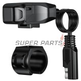 Αντάπτορας USB -4 RIDE- USB Type C, με βάση για τιμόνι 22mm - universal