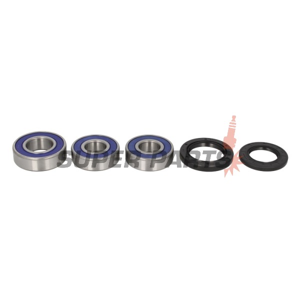 Σετ ρουλεμάν τροχού -ALL BALLS- Cagiva River 500 1999, Kawasaki EN 650 2015-2017, ER-6N 650 2009-2010, EX 650 2006-2017, KLE 650 2007-2018, VN 900 2006-2017, Z 750 2006-2014, Z 800 2016, ZR 750 2005-2006, ZR-7 750 2000-2003