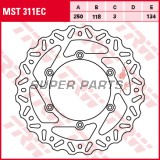 Δίσκος φρένου -TRW- MST311EC, 250mm, Suzuki DR/DR-Z125-400, RM125/250, RM-X250 + Yamaha WR125/250/250F/400F/426F/450F, YZ125/250/250F/426F/450F (1988-2020)