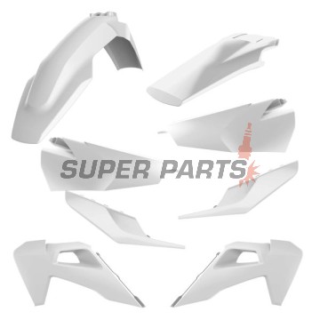 Σετ πλαστικών -POLISPORT- HUSQVARNA FC, TC 125-450 2019-2021