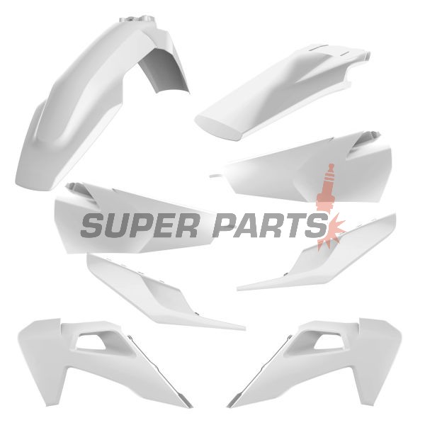Σετ πλαστικών -POLISPORT- HUSQVARNA FC, TC 125-450 2019-2021