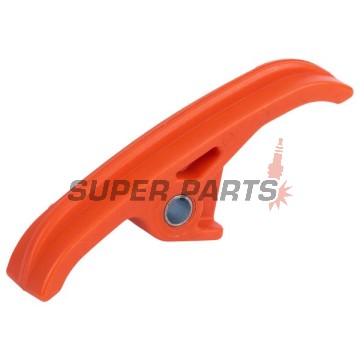 Γλίστρα αλυσίδας -POLISPORT- πορτοκαλί, KTM EXC, EXC-F, SX, SX-F, XC, XC-F, XCF-W, XC-W 65-505 2007-2023