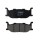 Τακάκια φρένων -TRW- MCB640, Yamaha Bolt/SCR 942-950, XJ Diversion 600/900, XJR 400, XP TMAX 500, XV/XVS Virago & Drag Star 535/650/750/950/1600, YP Majesty 400 (1992-2019)