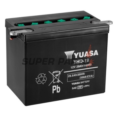 Μπαταρία -YUASA- YHD-12, 30Ah 12V