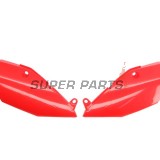 Πίσω πλαϊνά πλαστικά -POLISPORT- κόκκινα, HONDA CRF 250 2018-2021