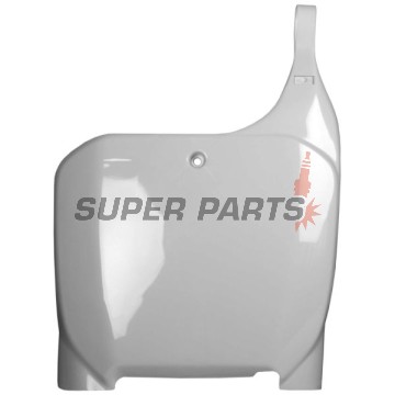 Μάσκα/πινακίδα αριθμού motocross -POLISPORT- λευκή, HONDA CR, CRF 125/250/450 2000-2003