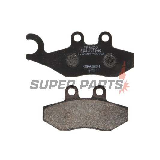 Τακάκια φρένων -FERODO- FDB2186AG, Piaggio Beverly 125-350 (2006-2017), MP3 125-500 (2006-2016), X10 125-500 (2012-2015), X7 125-300 (2007-2014), X8 400 (2006-2008), X9 125-250 (2005-2008)