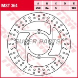 Δίσκος φρένου -TRW- MST364, 250mm, Suzuki GS500E/GS500F + GSF400 Bandit + GSX600F (1989-2011) + Yamaha TDR125 (1989-2002)
