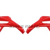 Μπροστινά πλαϊνά πλαστικά -POLISPORT- κόκκινα, HONDA CRF 450 2022-2023