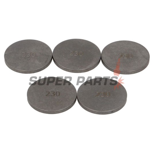 Καπελότο βαλβίδας -4 RIDE- 5τεμ., 25x2.30mm