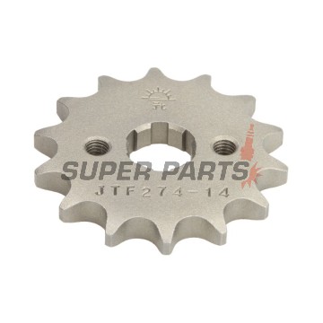Μπροστινό γρανάζι -JT- JTF274,14, 14 δόντια, Honda CRF 100 2004-2013, H 100 1982-1983, MTX 80 1987, XR 100 1985-2003