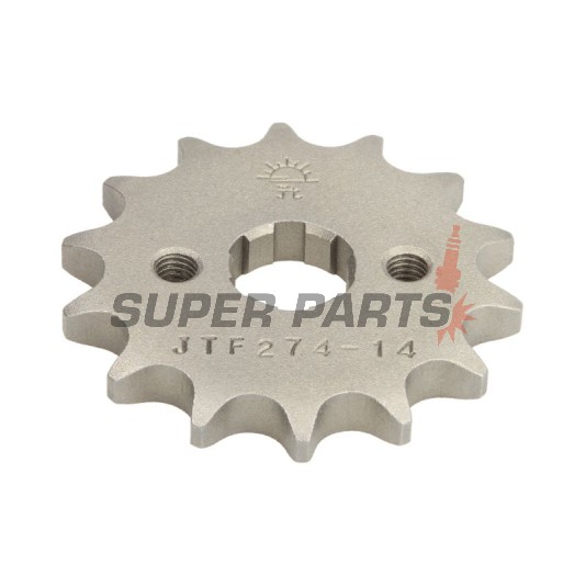 Μπροστινό γρανάζι -JT- JTF274,14, 14 δόντια, Honda CRF 100 2004-2013, H 100 1982-1983, MTX 80 1987, XR 100 1985-2003