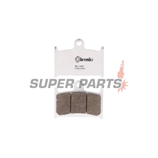 Τακάκια φρένων -BREMBO- 07SU14LA, Suzuki 600-1200cc GSF/GSX-R/RF, Triumph 600-2300cc Daytona/Rocket/Speed/Sprint/TT/Trophy