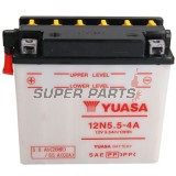 Μπαταρία -YUASA- 12N5.5-4A, 6Ah 12V