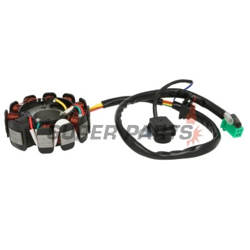 Στάτης (αστέρι) -MOTORIX- 11 Πηνία, 7 pin, GY6 125/150cc, Kymco