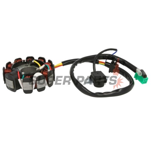 Στάτης (αστέρι) -MOTORIX- 11 Πηνία, 7 pin, GY6 125/150cc, Kymco