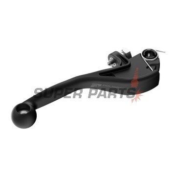 Μανέτα φρένου -POLISPORT- μαύρη, KAWASAKI KX; YAMAHA YZ 250/450 2009-2024