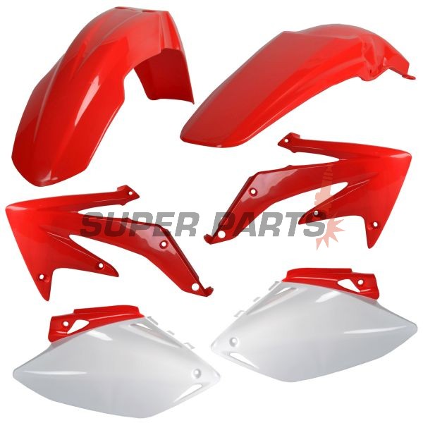 Σετ πλαστικών -POLISPORT- HONDA CRF 450 2007-2007