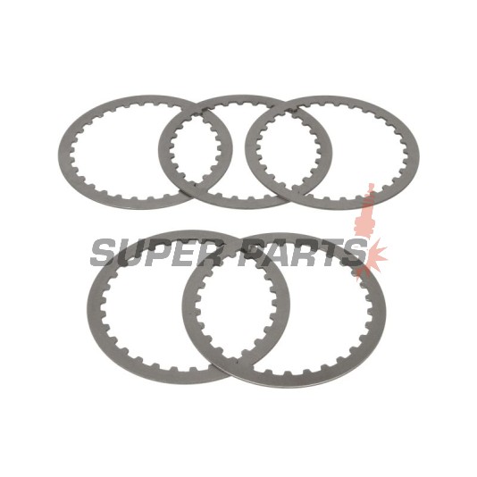 Σετ ατσάλινων δίσκων συμπλέκτη -TRW- MES329-5, Honda CBX 750F, VF 750 Magna/Sabre, VT 1100C Shadow (1982-1995)