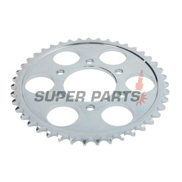 Πίσω γρανάζι -JT- JTR816,43, 43 δόντια, ατσάλινο, Suzuki GSF 1200 1995-2005, GSX 1200 1999-2001, GSX 400 1981-1983, GSX 750 1980-1986, 1998-2003, GSX-R 1100 1995-1998, GSX-R 750 1990-1995, RF 900 1994-2000