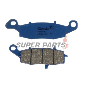 Τακάκια φρένων -BREMBO- 07KA1907, Kawasaki ER6/VN/ZR/Suzuki SV/DL/GSF/GSX