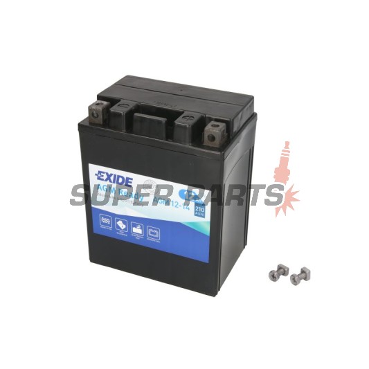 Μπαταρία -EXIDE- YTX14AHL-BS READY, 12Ah 12V