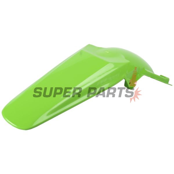 Πίσω φτερό/ουρά -POLISPORT- πράσινο, KAWASAKI KX 250 2004-2005