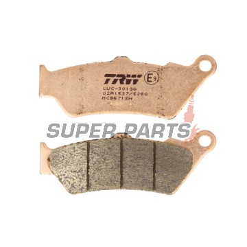 Τακάκια φρένων -TRW- MCB671SH, Aprilia Pegaso 650, BMW F 800 GS, Ducati Scrambler 800, Honda NX Dominator 650, KTM Adventure 990, Moto Guzzi California 1100, Triumph Rocket III 2300, Yamaha XT 660R (1976-2020)