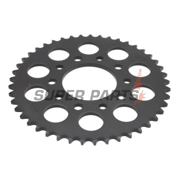 Πίσω γρανάζι -JT- JTR1332,45, 45 δόντια, ατσάλινο, Honda CB 400 1991-2005, 2012, CB 500 1994-2003, CB 750 1991-2003, CB-1 400 1989-1991, CMX 450 1986-1987, GB 400 2011-2012, GB 500 1989-1990, NTV 650 1988-1991, NV 400 1995-1997