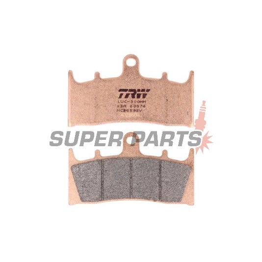 Τακάκια φρένων -TRW- MCB659SV, Kawasaki VN 1500/1600, ZR 1100, ZRX 1100/1200, ZX-6R 600/636, ZX-7R 750, ZX-9R 900; Suzuki GSF 1200, GSX 1400, GSX-R 1000, VZ 1600 - 1996-2008