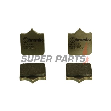 Τακάκια φρένων -BREMBO- 07BB33RC, Aprilia RSV 1000, Benelli TnT/Tornado 900-1130, BMW S 1000, Ducati Monster 1000, Husqvarna SM 450-510, KTM Super Duke/Supermoto 950-990, MV Agusta Brutale 910 (2001-2016)