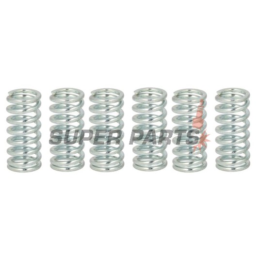 Σετ ελατηρίων συμπλέκτη -TRW- MEF102-6, Aprilia RS250, κόκκινο Rose 125; Suzuki JR50, RM250; Yamaha DT250/400, Fazer 600, RD250/350/400, TT/WR/XT/YZ 600/250, Timberwolf, Banshee
