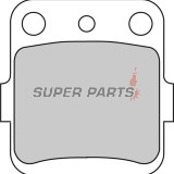 Τακάκια φρένων -FERODO- FDB381P, Arctic Cat DVX, Honda ATC/TRX Fourtrax/Sporttrax/Rancher, Husqvarna WR, Kawasaki Lakota/KFX/KSF/Prairie/KX/Tecate, Kymco MXU, Suzuki LT/LT-Z/RM, Yamaha Grizzly/Raptor/Warrior/Wolverine/Blaster/Bansh